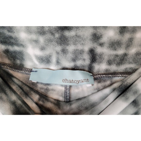 Chatoyant Mineral Wash Soft Stretchy Bell Bottoms Flare Pants LARGE  Boho - Picture 6 of 7